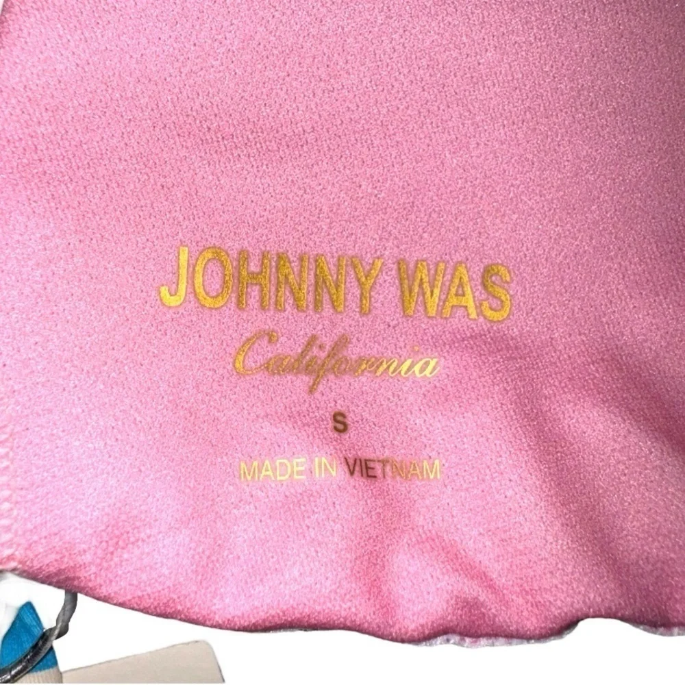 NEW Johnny Was Locita Triangle Bikini Swim Top  Size Small  MSRP $98‎